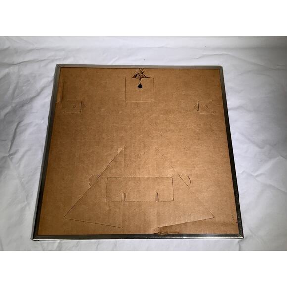 Vintage 1980s Led Zeppelin Swan Song Icarus Fair Carnival Prize Mirror 12” X 12” - Picture 5 of 5